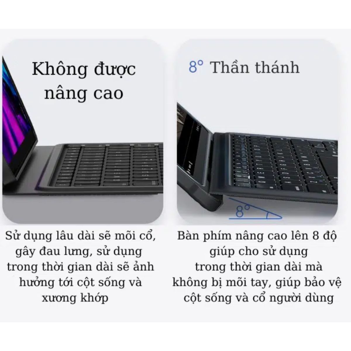 Bao da bàn phím Touchpad có thể tháo rời Choetech BH-015 dành cho Ipad Pro 12.9inch