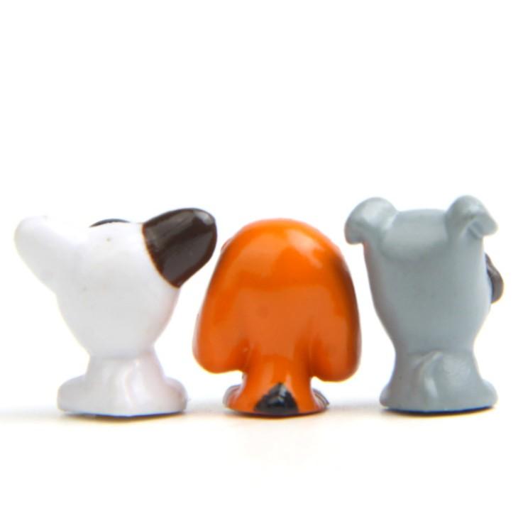 KHO-HN * Mô hình 03 chú chó nhỏ  trang trí tiểu cảnh, DIY