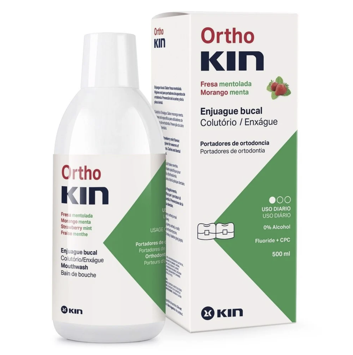 NƯỚC SÚC MIỆNG DÀNH CHO RĂNG NIỀNG ORTHO KIN 500ML