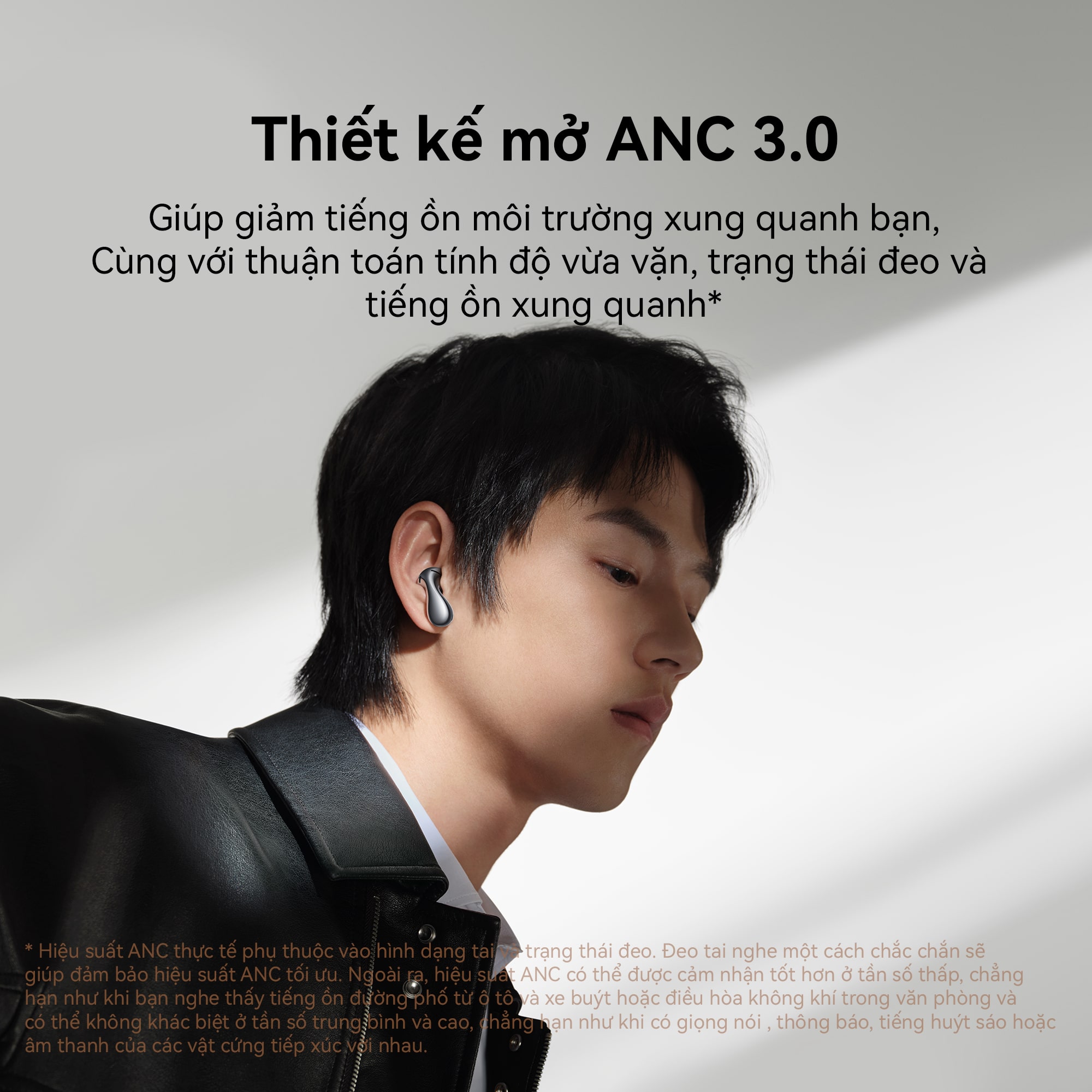 Tai Nghe Không Dây Huawei FreeBuds 5 | Đường cong bám tai hoàn hảo | Âm thanh đỉnh cao Punchy Bass | Thiết kế mở ANC 3.0 | Hàng Chính Hãng