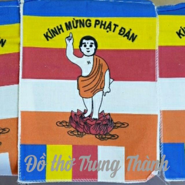 Cờ dây "Kính mừng Phật đản"