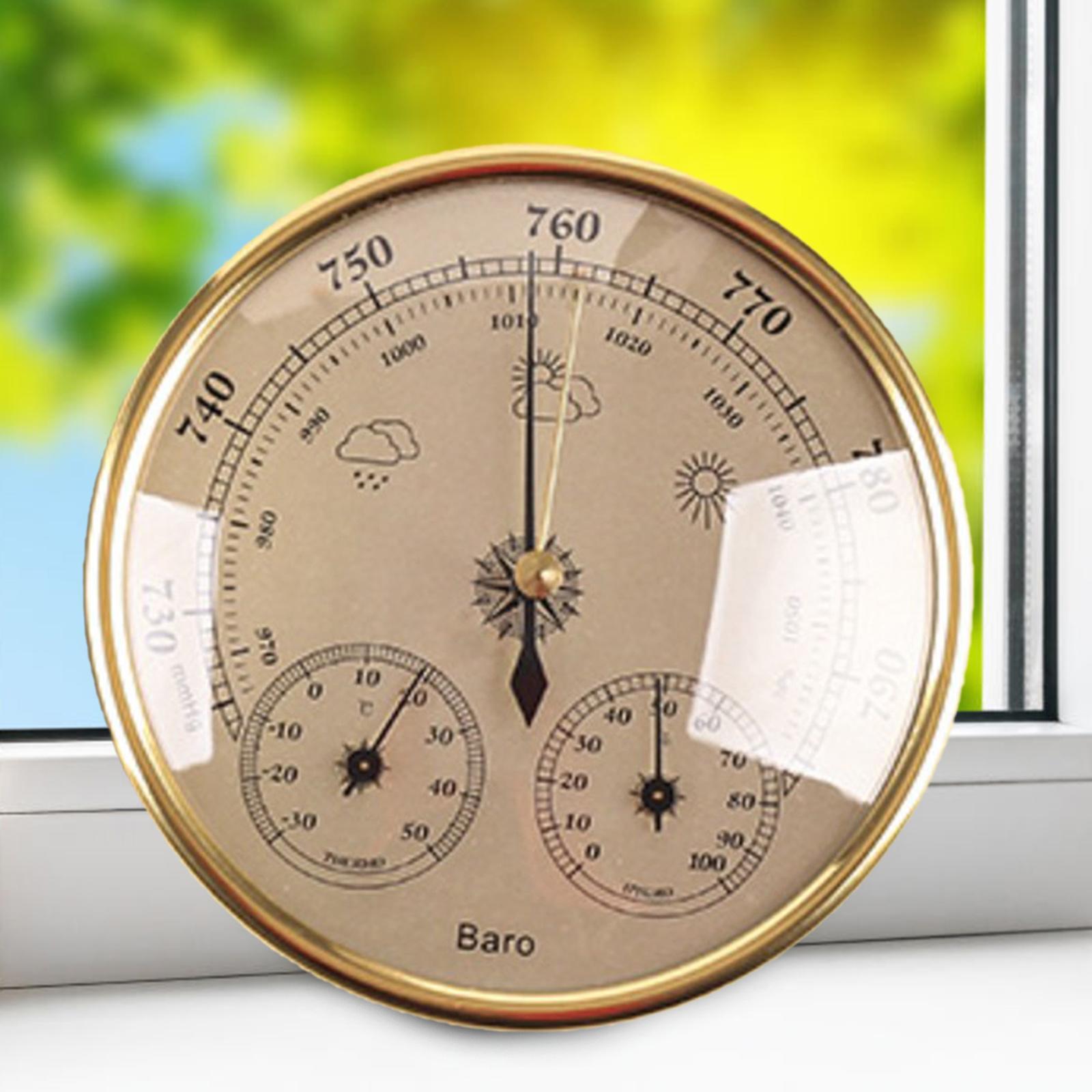 Analog Dial No Battery Round for Indoor Outdoor