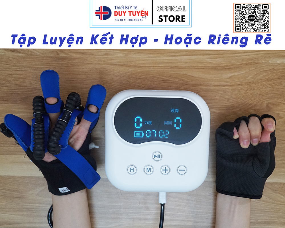 Máy Tập Tay Phục Hồi Chức Năng Bàn Tay Và Ngón Tay Cho Người Tai Biến - Robot Tập Phục Hồi Bàn Tay - Máy Tập Tay Tự Động