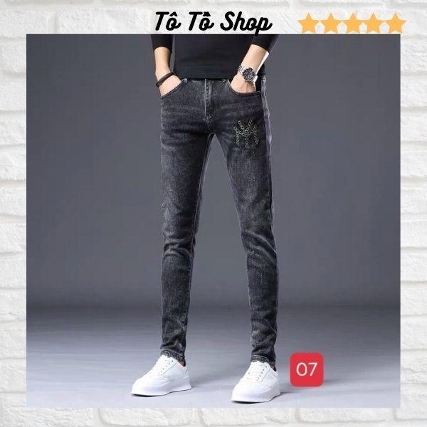 Quần Bò Nam Mẫu Mới Chất Liệu Denim Cao Cấp Thời Trang Chuẩn Hàng Shop Tô Tồ Shop - QJN75