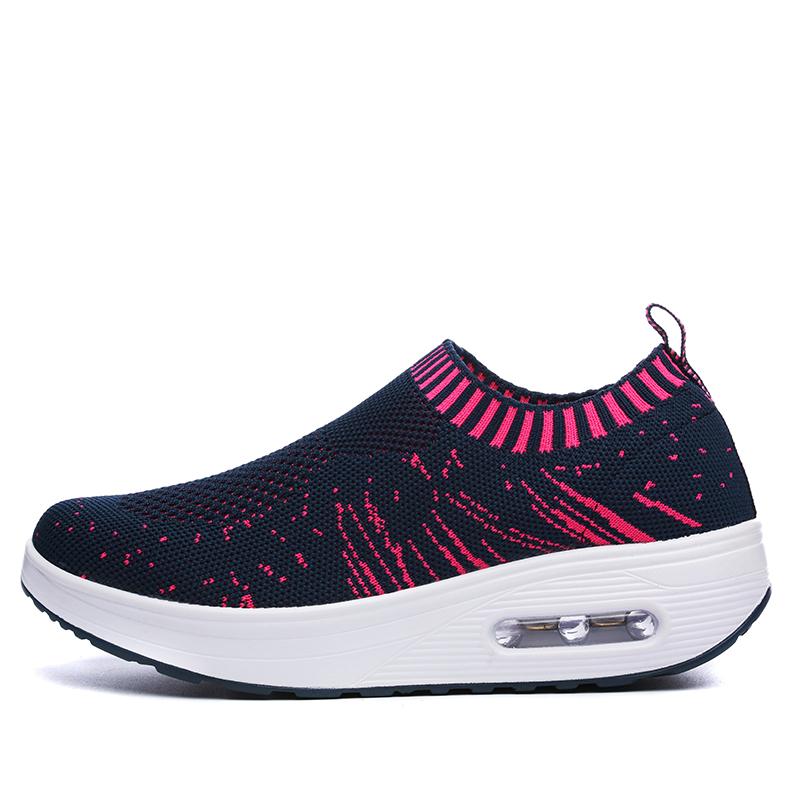 Nền Tảng Sneakers Nữ Mèo Thiết Kế Dáng Hình Dáng Đẹp Bộ Lưu Điện Khoét Giày Nữ Mũi Tròn Đế Xuồng Giày Thể Thao Bé Gái Stovepipe Giày