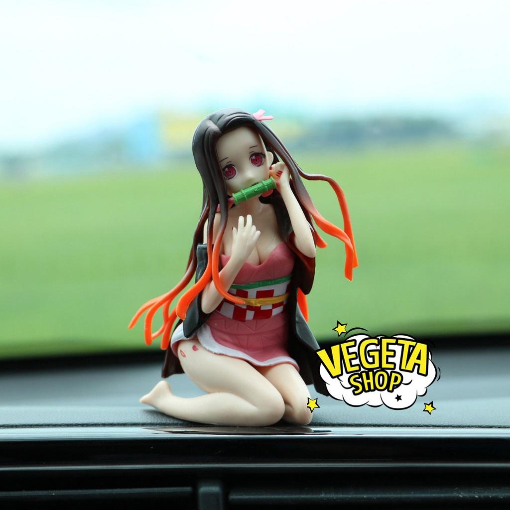 Mô hình Kimetsu No Yaiba - Mô hình thanh gươm diệt quỷ - Kamado Nezuko các tư thế nằm ngồi quỳ đứng - Cao 6~15cm
