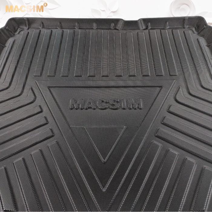 Lót cốp xe ô tô MG ZS 2017-2020 chất liệu TPV thương hiệu Macsim màu đen