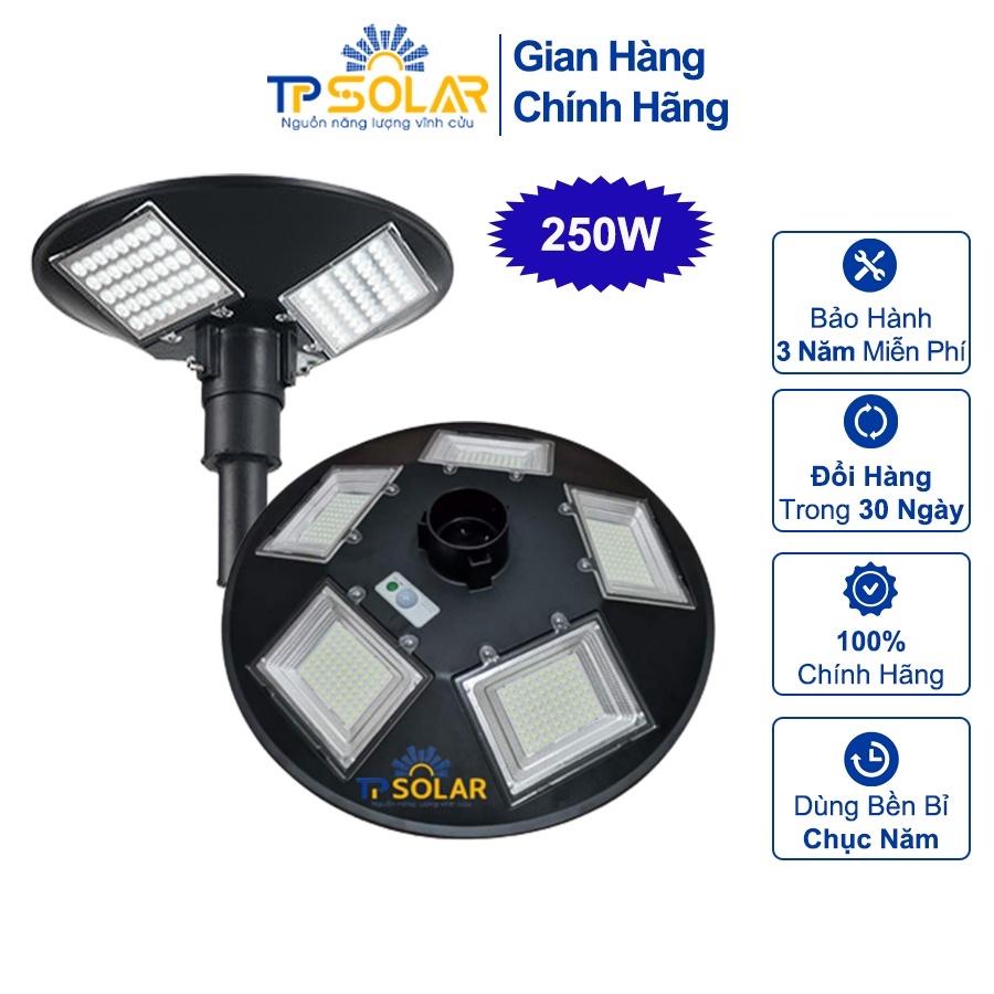 Đèn Sân Vườn Năng Lượng Mặt Trời TP Solar TP-U250 Công Suất 250W Cảm Biến Chuyển Động, Chống Nước IP65