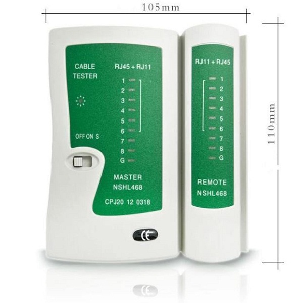 BỘ KIỂM TRA CÁP MẠNG RJ45-RJ11 CABLE TESTER