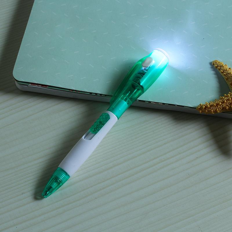 Bút Bi Đầu 0.5mm Có Đèn Led