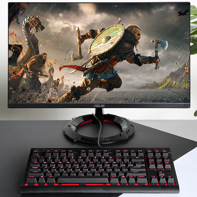 Bàn phím cơ Corsair K63 MX Red - Hàng chính hãng