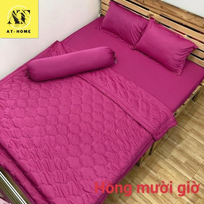 Ga - Drap Giường Lẻ Thun Mát Lạnh Thương hiệu LAN PHAM BEDDING - Màu Hồng Mười Giờ