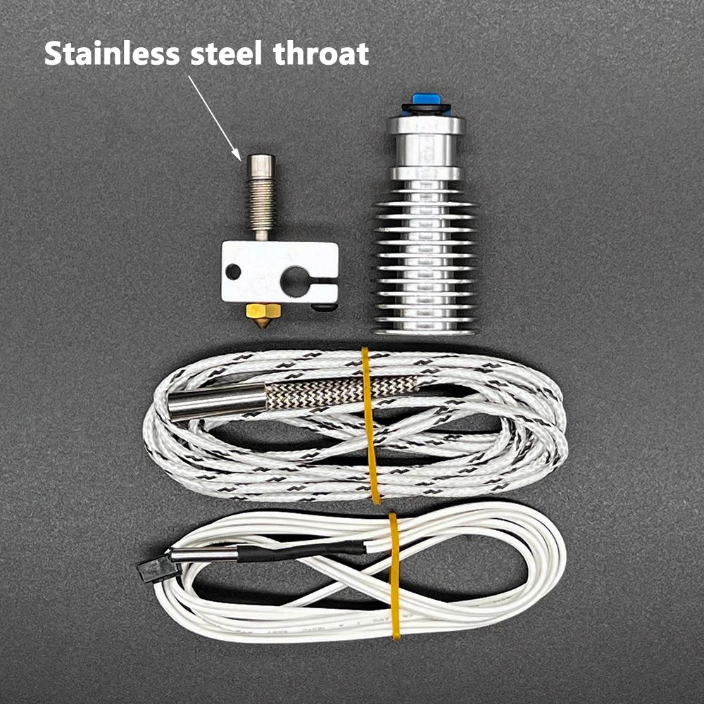 E3D V6 Dragon Hotend Kit 3D Phụ kiện máy in 320 ℃ Nhiệt độ cao Voron J-Head Eutruder Bên công phu 12V 24V 1.75/0,4mm