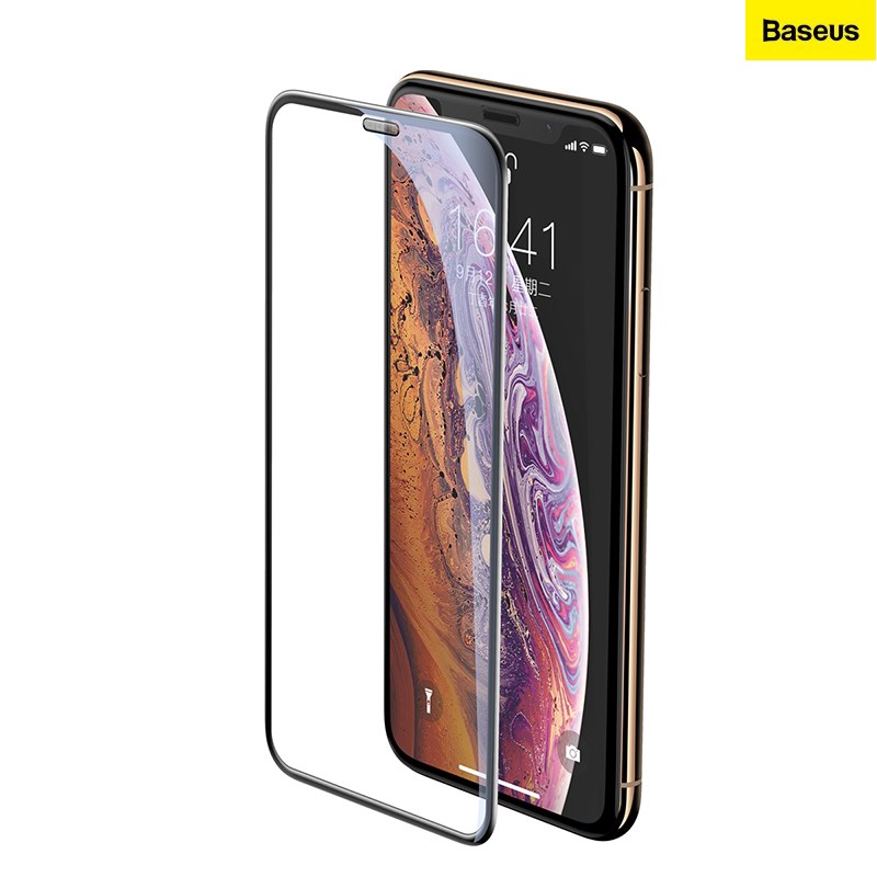 Kính cường lực chống bụi, chống trầy, siêu bền Baseus Cellular Dust Prevention cho iPhone - Hàng chính hãng