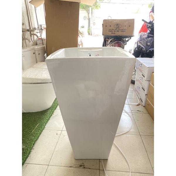 Chậu lavabo sứ trụ/lavabo đứng/lavavo liền khối