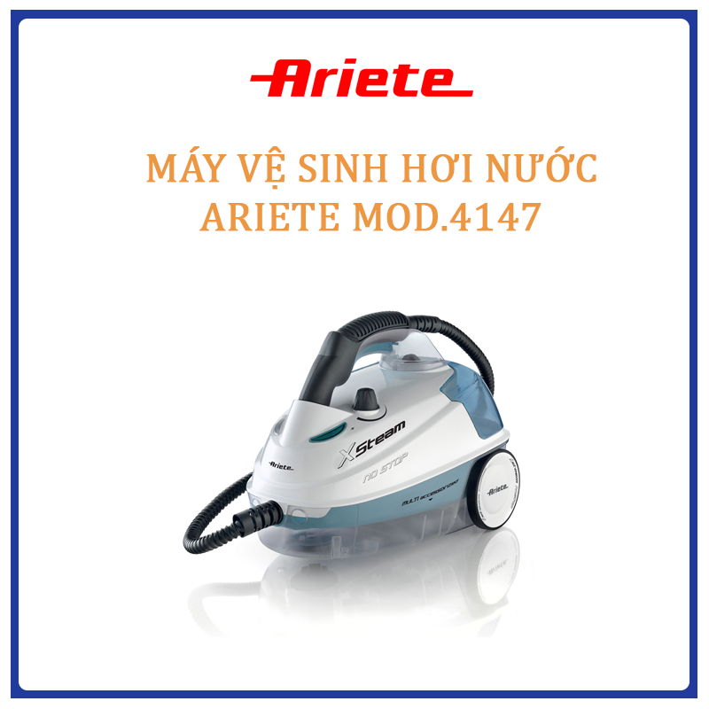 Máy vệ sinh hơi nước Ariete  MOD. 4147 - Hàng chính hãng