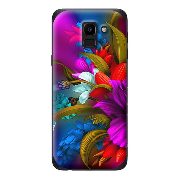 Ốp lưng cho Samsung Galaxy J6 2018 HOA 7 SẮC 1 - Hàng chính hãng