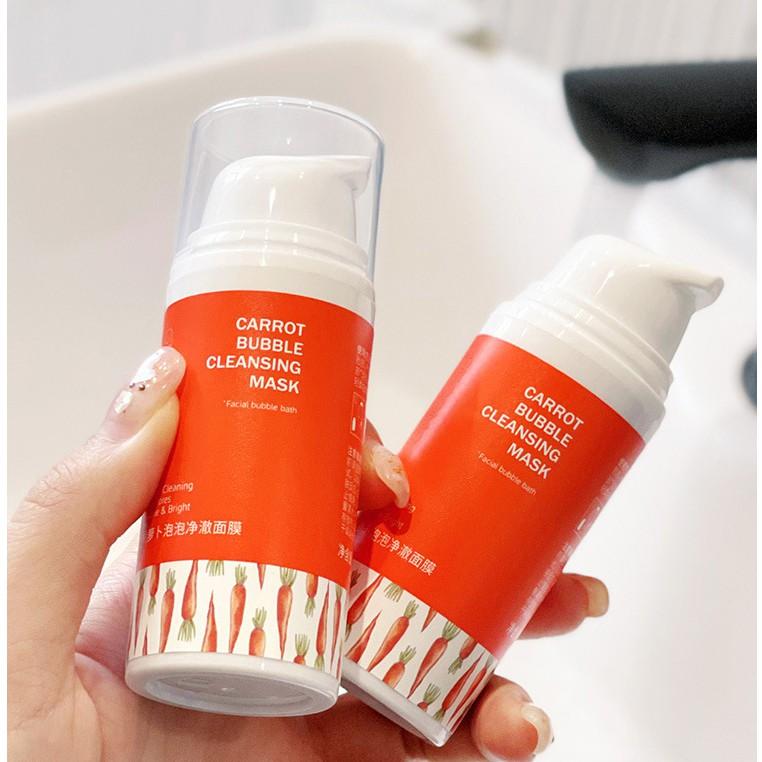 Mặt nạ sủi bọt thải độc cà rốt Gecomo Carrot Cleansing Mask 30g