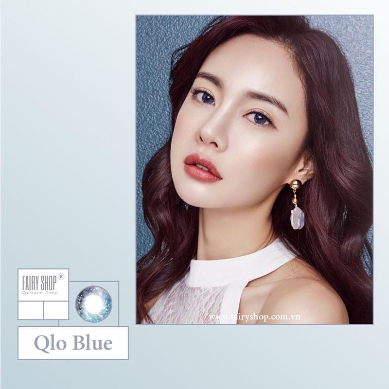 Kính Áp Tròng Qlo7 Blue 14.0 mm- FAIRY SHOP CONTACT LENS