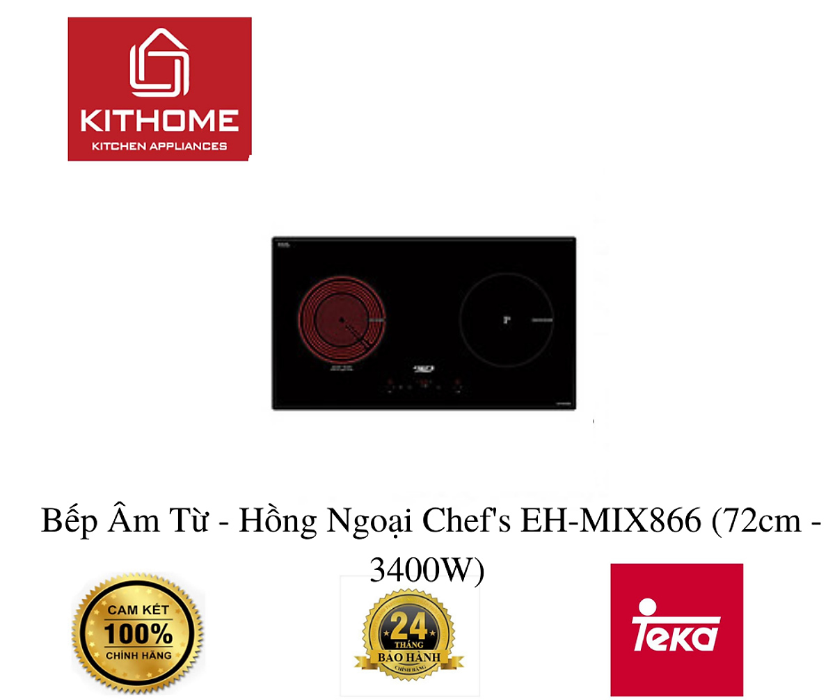 Bếp Âm Từ - Hồng Ngoại Chef's EH-MIX866  - Hàng Chính Hãng
