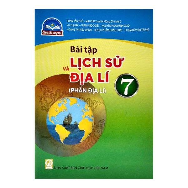 Hình ảnh Sách Bài Tập Lịch Sử và Địa Lí 7 (Phần Địa Lí)- Chân Trời Sáng Tạo