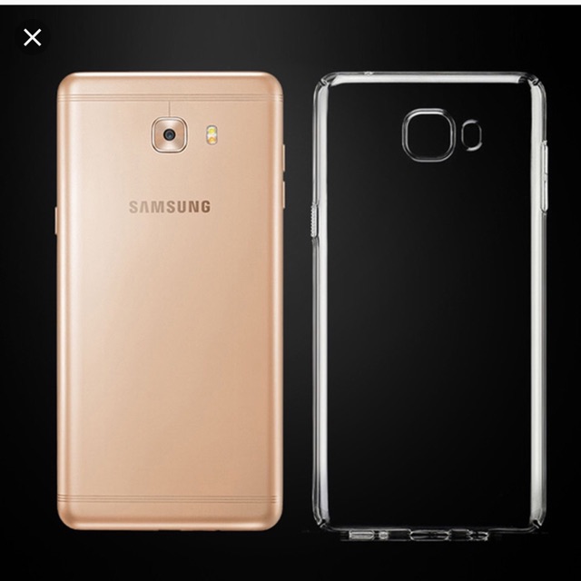 Ốp lưng dành cho Samsung Galaxy C9 Pro silicon dẻo trong suốt cao cấp loại A+