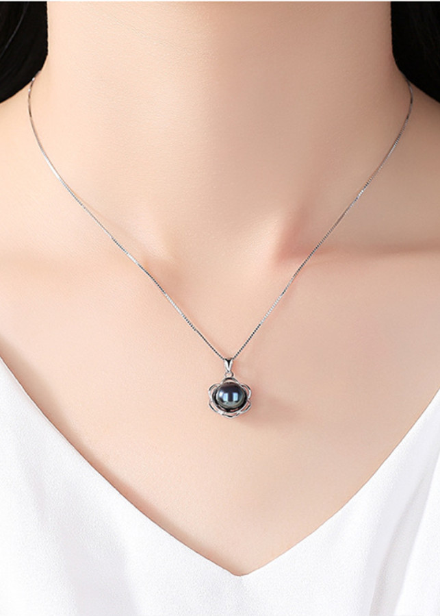 Combo Bộ Dây Chuyền Và Bông Tai Ngọc Trai Tự Nhiên Cao Cấp Bảo Ngọc Jewelry