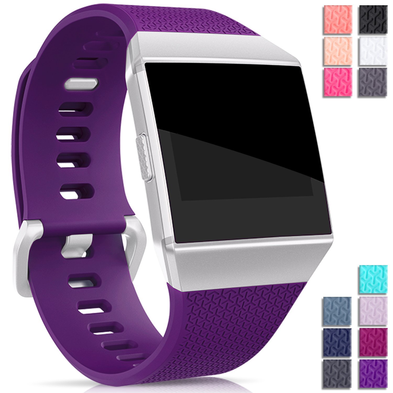 Dây đồng hồ Fitbit Ionic cao su