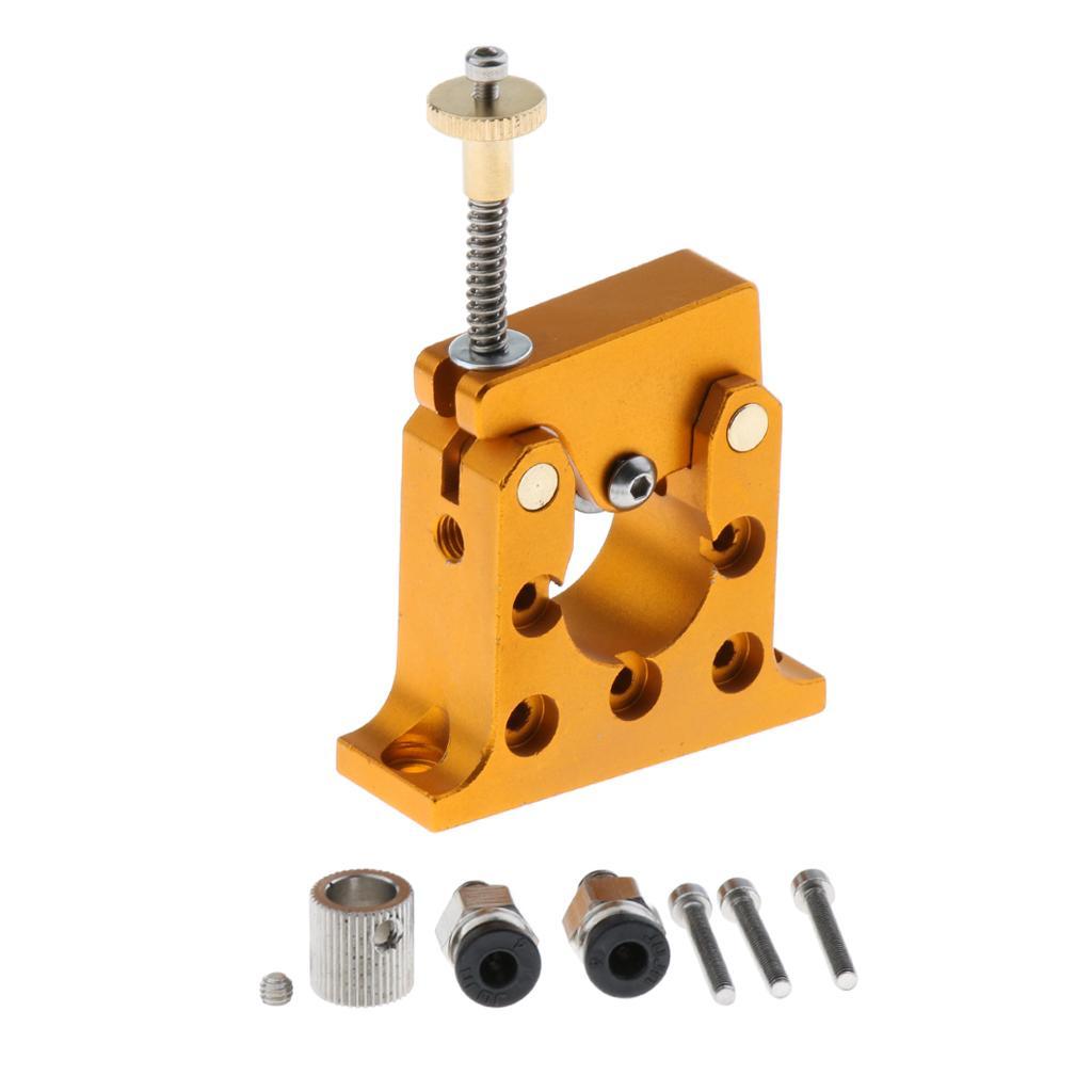 Aluminum Remote Extruder Left 5mm for 42 Stepping Motor 1.75mm 3D Printer