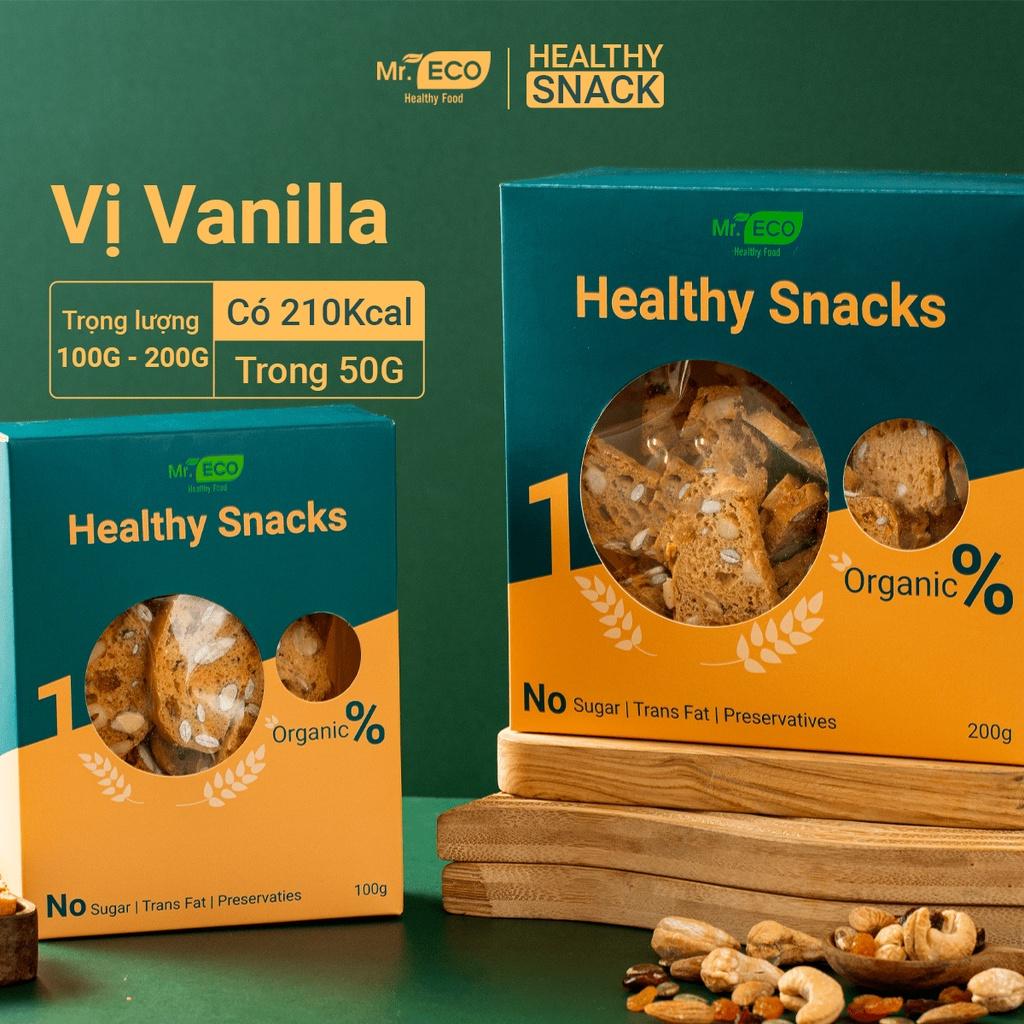 Bánh Biscotti 4 Vị Mr Eco Healthy Food Hỗ Trợ Giảm Cân-Ăn Kiêng Giàu Dinh Dưỡng