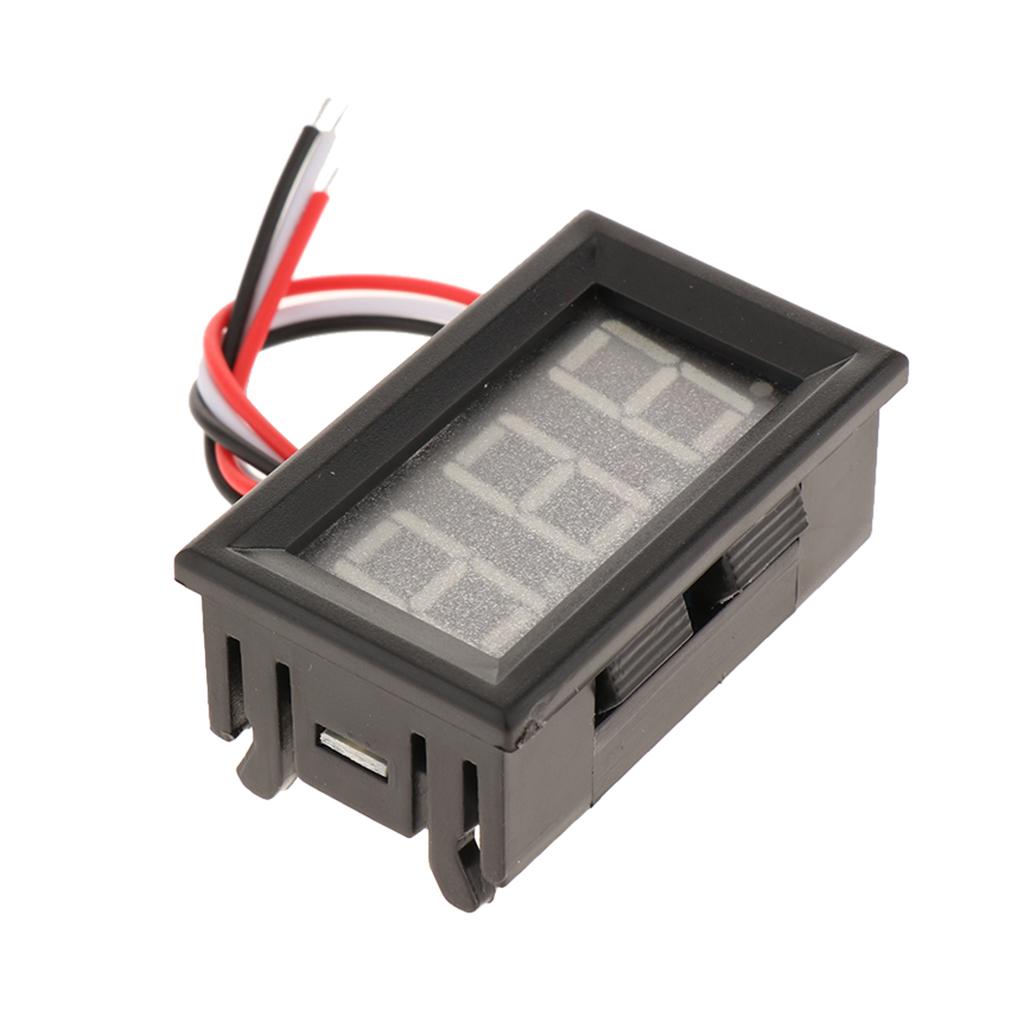 H27 LED Digital Voltage Meter Super 100V Voltmeter LCD Voltage Meter