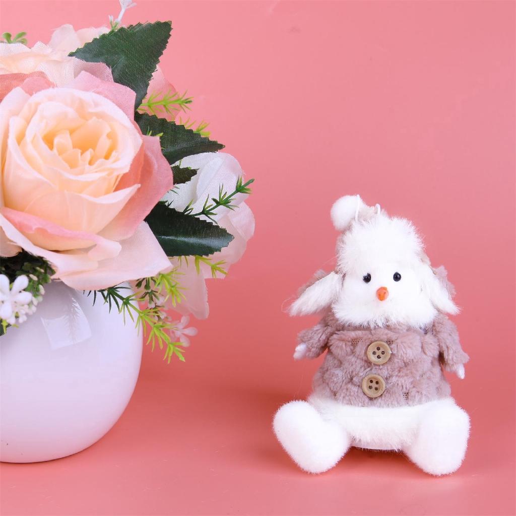Búp bê nhồi bông thiên thần dễ thương làm đồ chơi/trang trí cây thông Giáng sinh