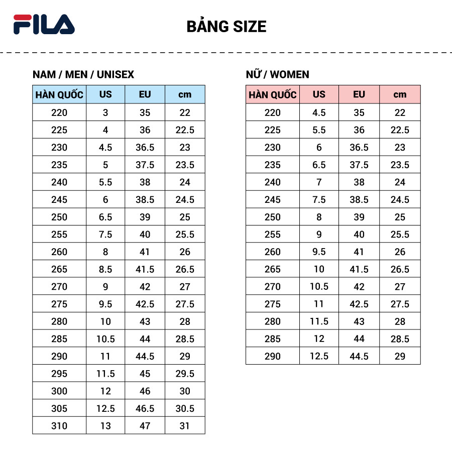 Giày thời trang unisex FILA RANGER - 1RM01141