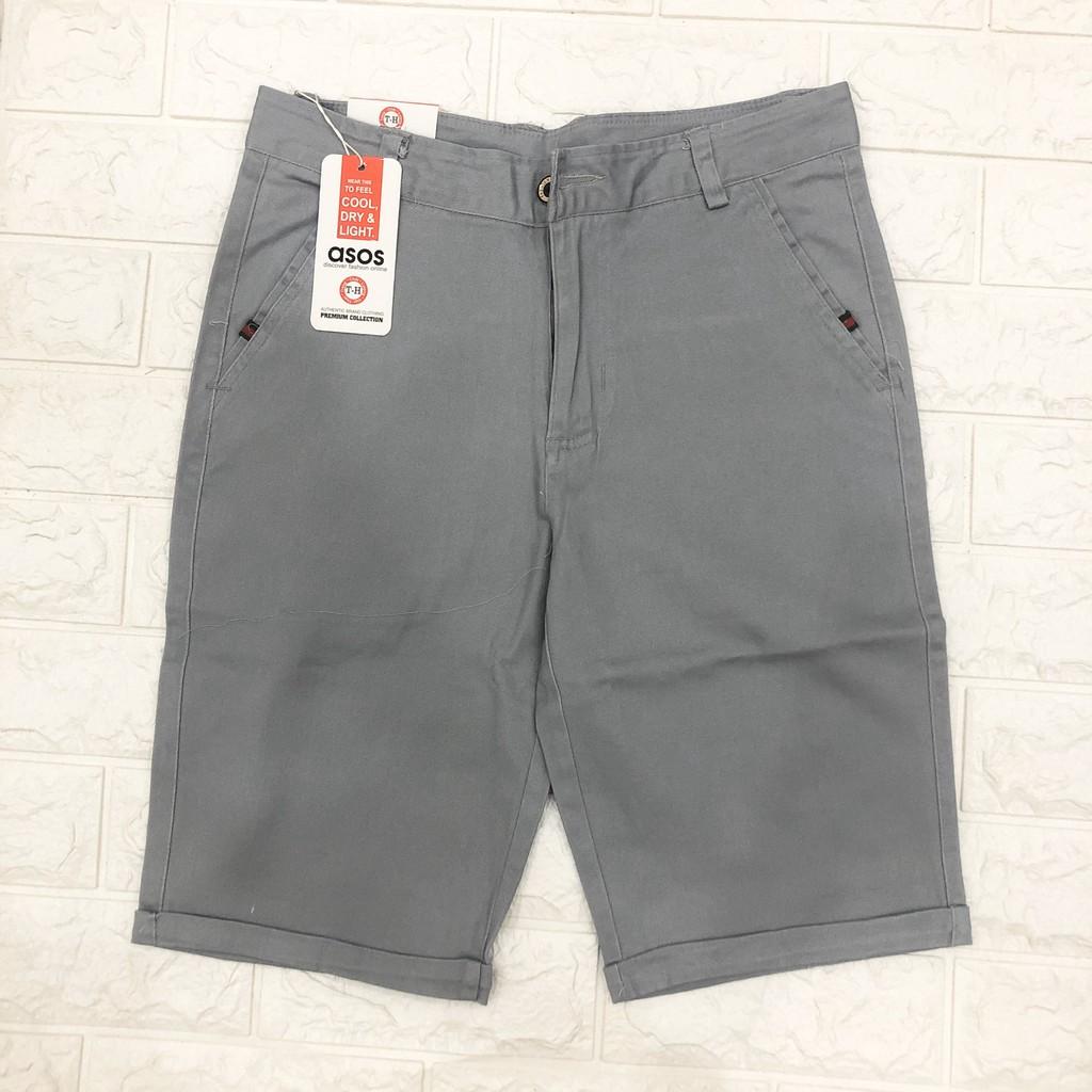 Quần Ngố Kaki Nam Màu