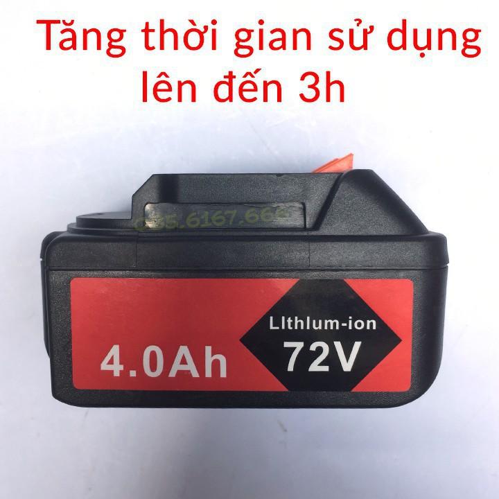 Pin máy siết bulong KEN 72V chuẩn 10 Cell 4000mAh - Hàng mới