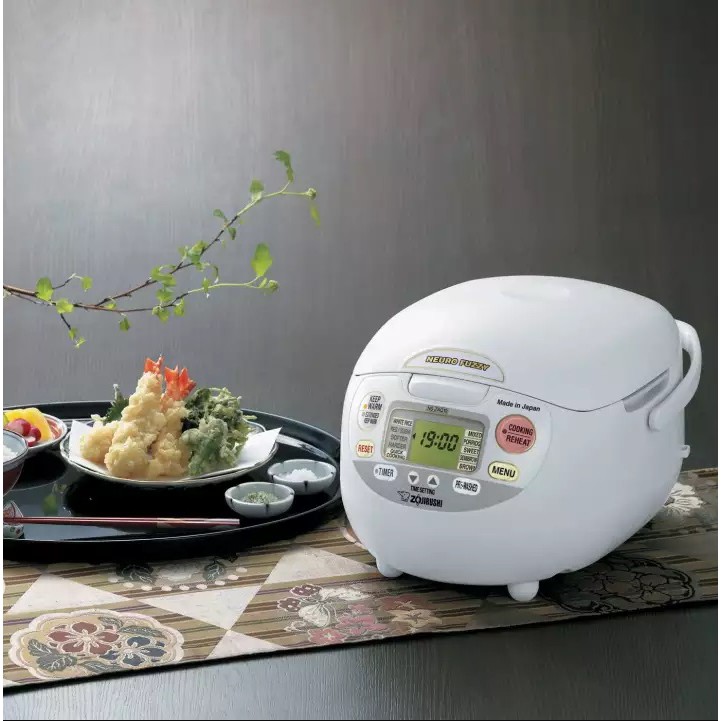 Nồi Cơm Điện Tử Zojirushi - ZONC-NS-ZAQ10-WZ (1.0 Lít) - Hàng chính hãng