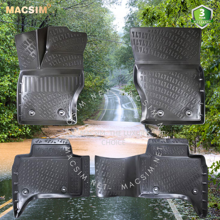 Thảm lót sàn ô tô nhựa TPU Silicon Land Rover Range Rover Sport second generation 2014- Nhãn hiệu Macsim