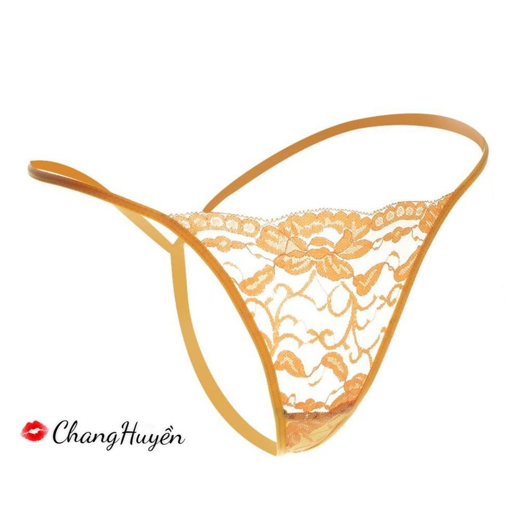 Quần lót lọt khe ren Sexy - giao màu ngẫu nhiên