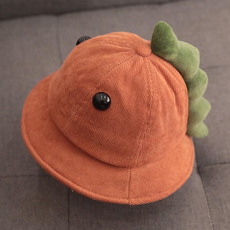 Mũ vành rộng cho bé ️️ Mũ nón rộng vành dễ thương hình con khủng long cho bé trai bé gái siêu mềm mại