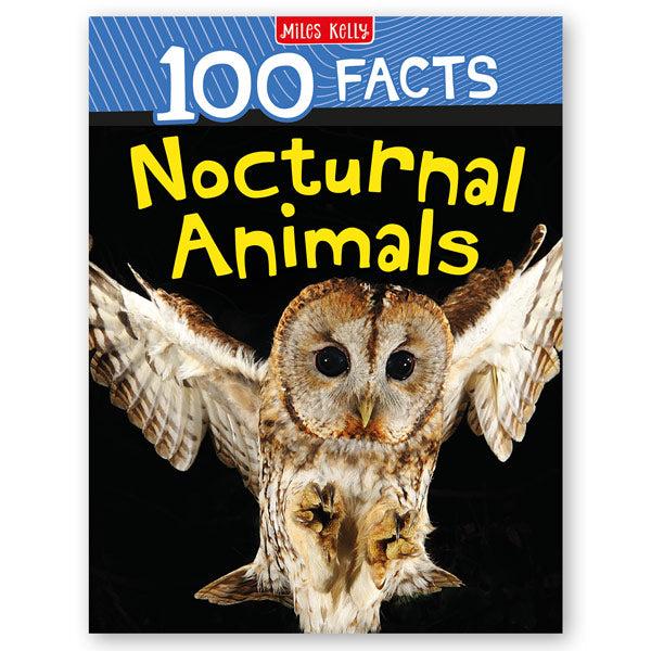 Sách ngoại văn: 100 Facts Nocturnal Animals