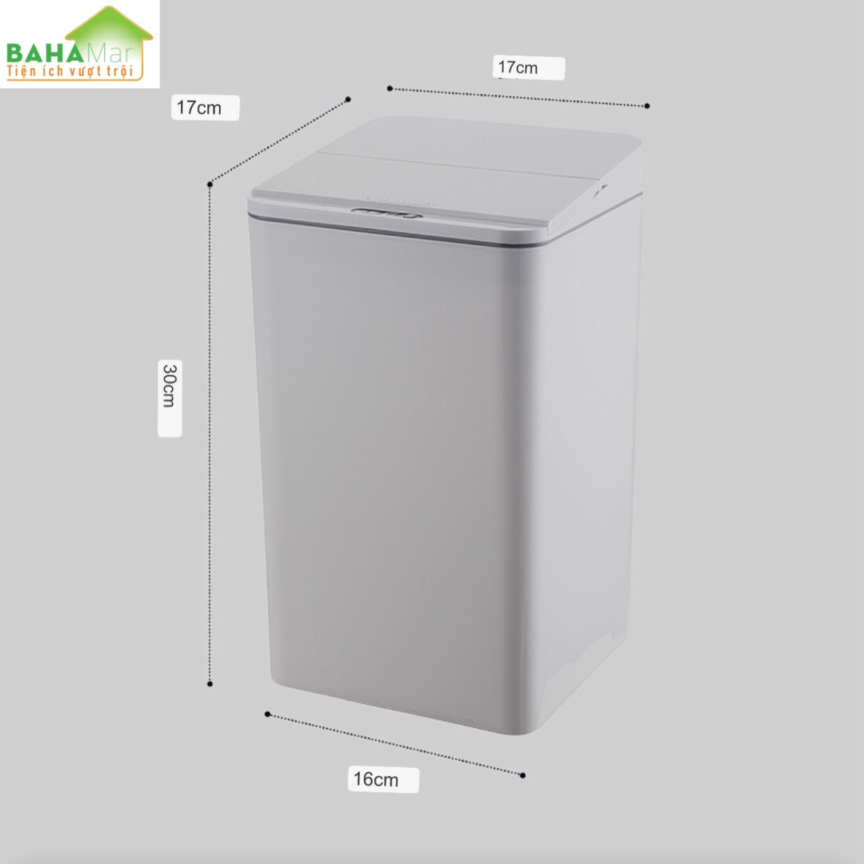 HỘP ĐỰNG ĐA NĂNG TỰ ĐỘNG MỞ BẰNG CẢM ỨNG 9L "BAHAMAR" tiện dụng, thích hợp sử dụng để nhiều thứ cho gọn gàng ngăn nắp