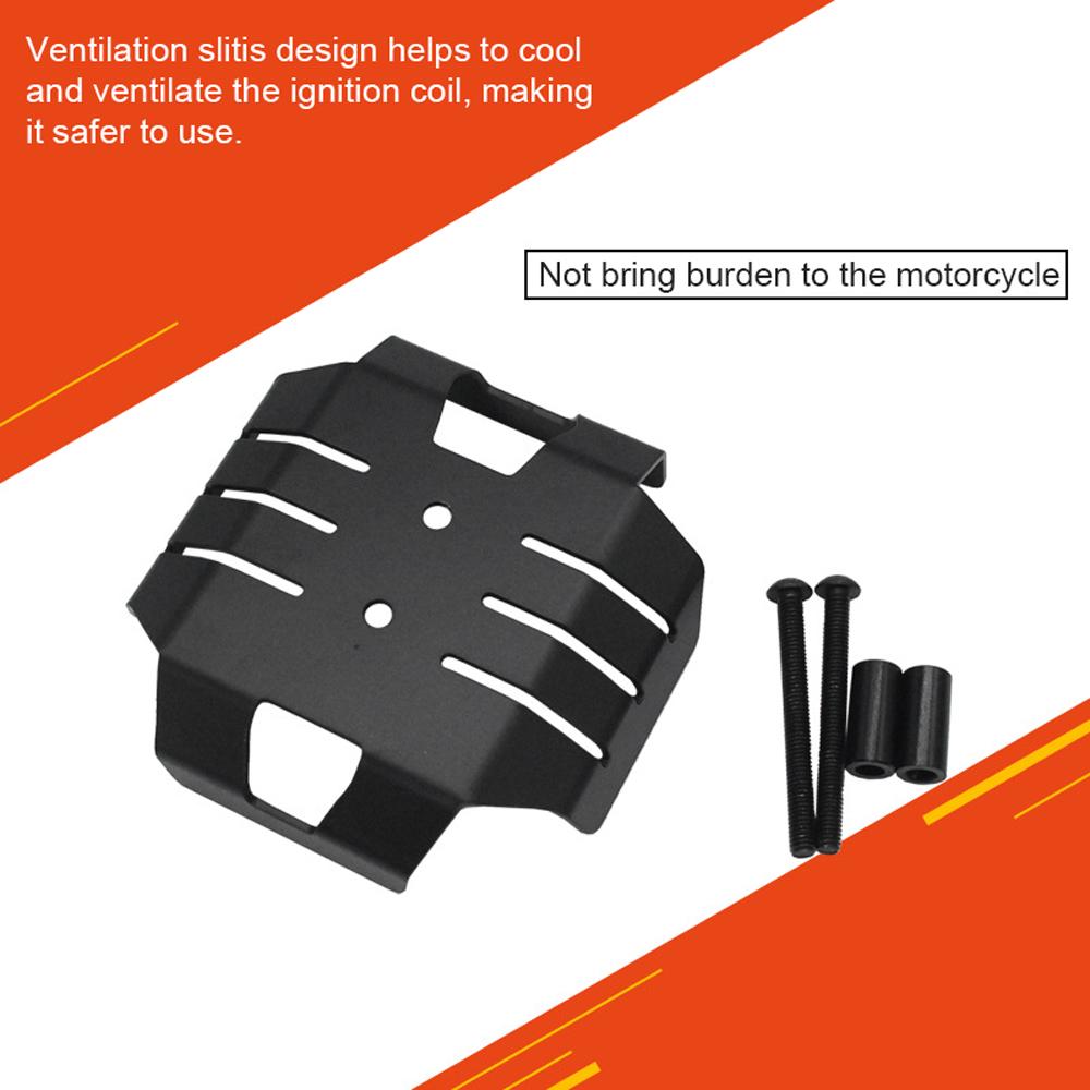 Motorcycle Ignition Coil Guard Protective Cover Aluminum Alloy Modified Accessories Replacement for PA1250 Pan America 1250