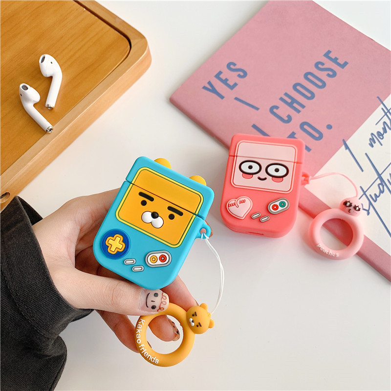 Bao Case Cho Airpods 1/ Airpods 2 Hình Máy Game Couple Cute