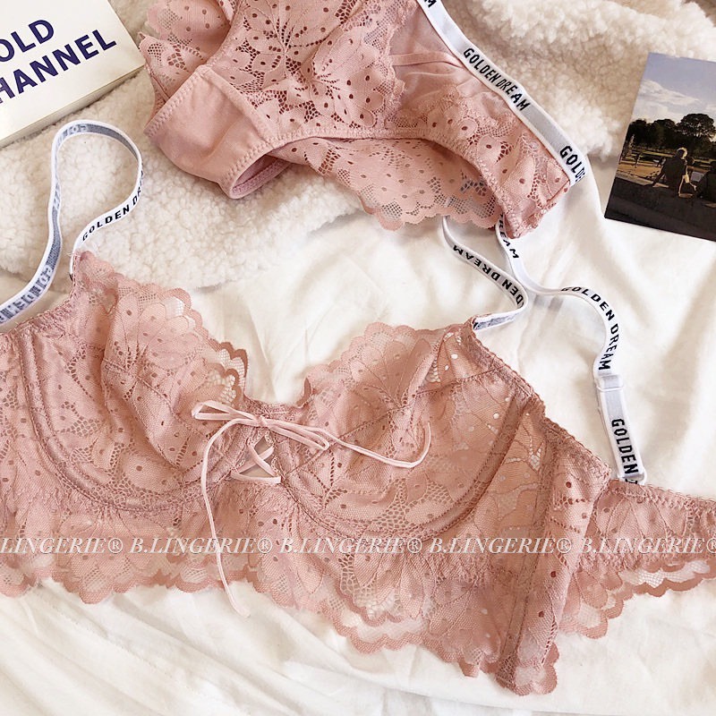 Bộ Đồ Lót Nữ Ren Hoa - B.Lingerie