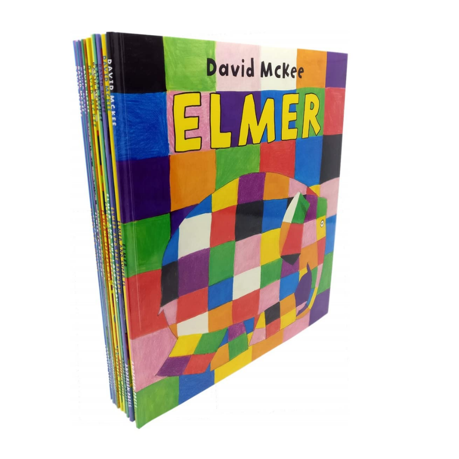 Sách - Elmer Nursery 10 Books Set | Childrens Picture Book / Ngoại văn Thiếu nhi / Set 10 Cuốn