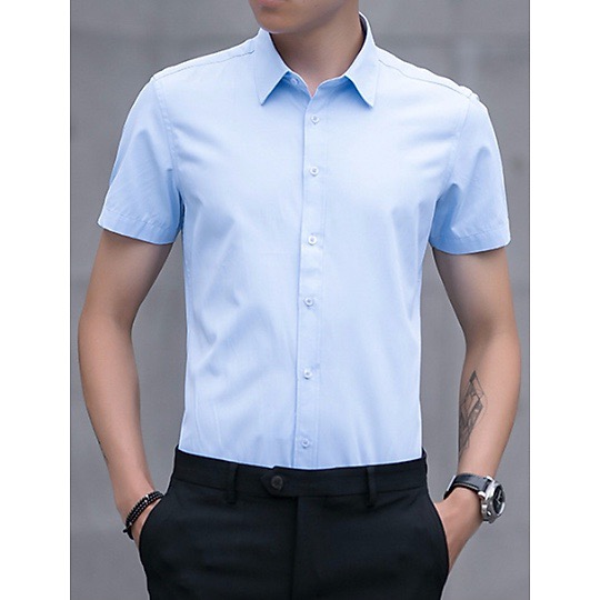áo sơ mi ngấn + thời trang