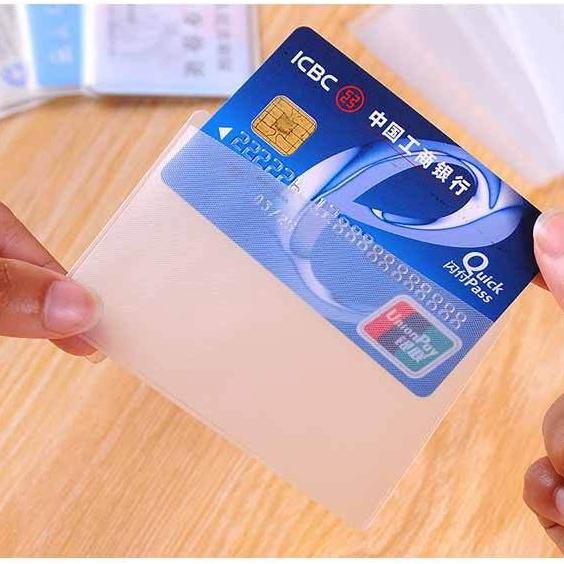 Sét 10 Vỏ Bọc Thẻ ATM Thẻ Sinh Viên Căn Cước Công Dân Bằng Lái Xe H071
