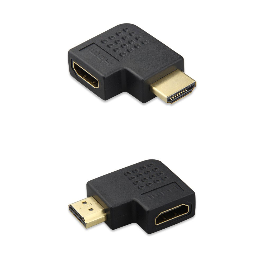 ĐẦU NỐI HDMI CHỮ L NGANG ĐẦU DƯƠNG – ĐẦU ÂM - Hàng Chính Hãng