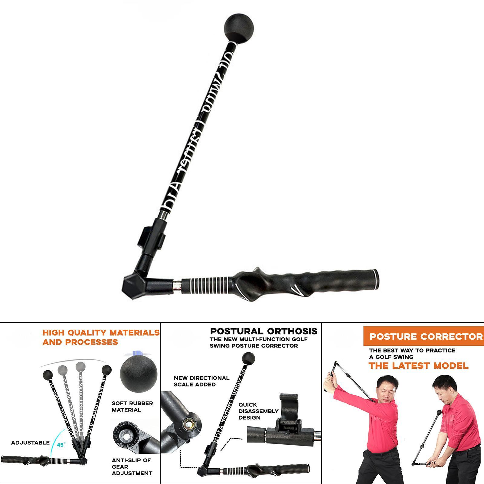 Golf Training Aid, Golf Swing Trainer, Golf Training Equipment, Golf Swing Motion Trainer, Golf Posture Correction Improving Gesture