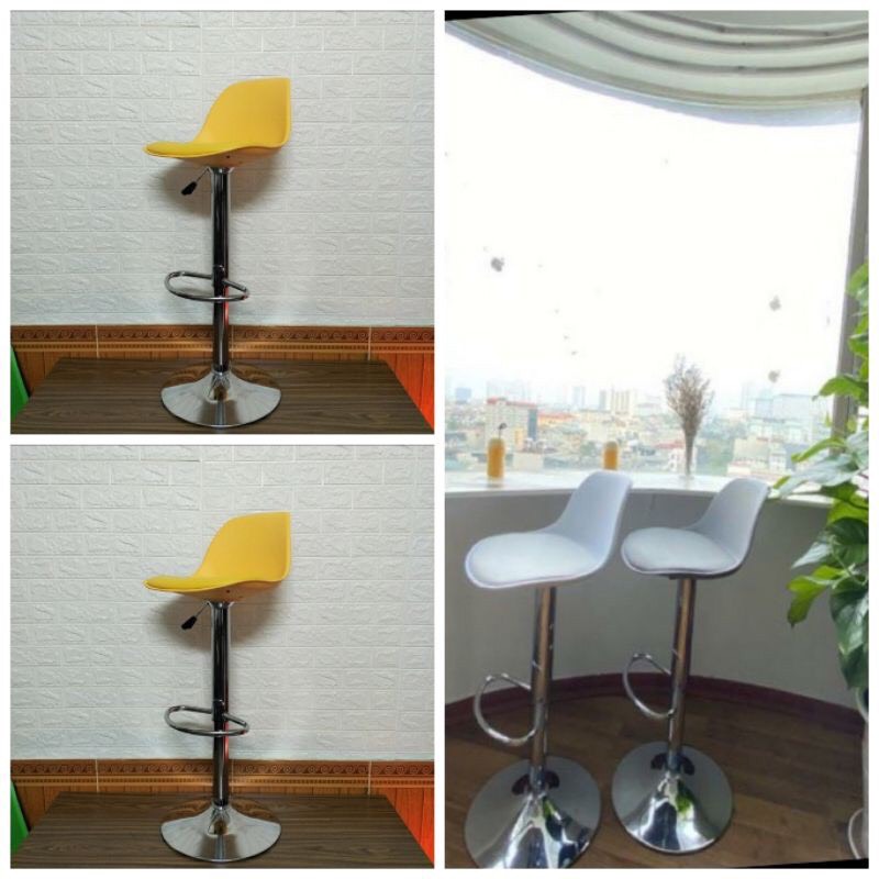 Ghế bar, quầy bar Juno Sofa kèm đệm da cao cấp sang trọng